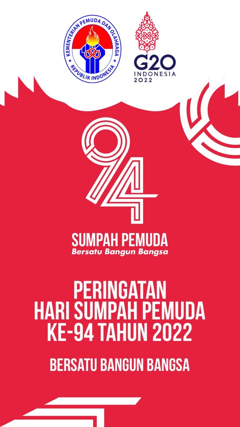 Selamat Hari Sumpah Pemuda Penuh Semangat Bersatu Bangun Bangsa Mari Bersama Sama