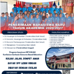 Biru Modern Dekoratif Pendaftaran Siswa Baru Konten Instagram